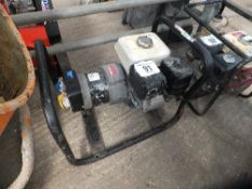 Honda petrol generator