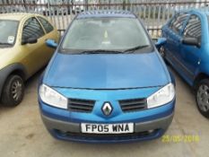 Renault Megane Dynamique VVT Auto Date of registration: 14.05.2005 1598cc, petrol, automatic, blue