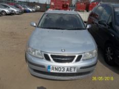 Saab 9-3 Vector 175 BHP - RN03 AET Date of registration: 14.07.2003 1990cc, petrol, manual, silver