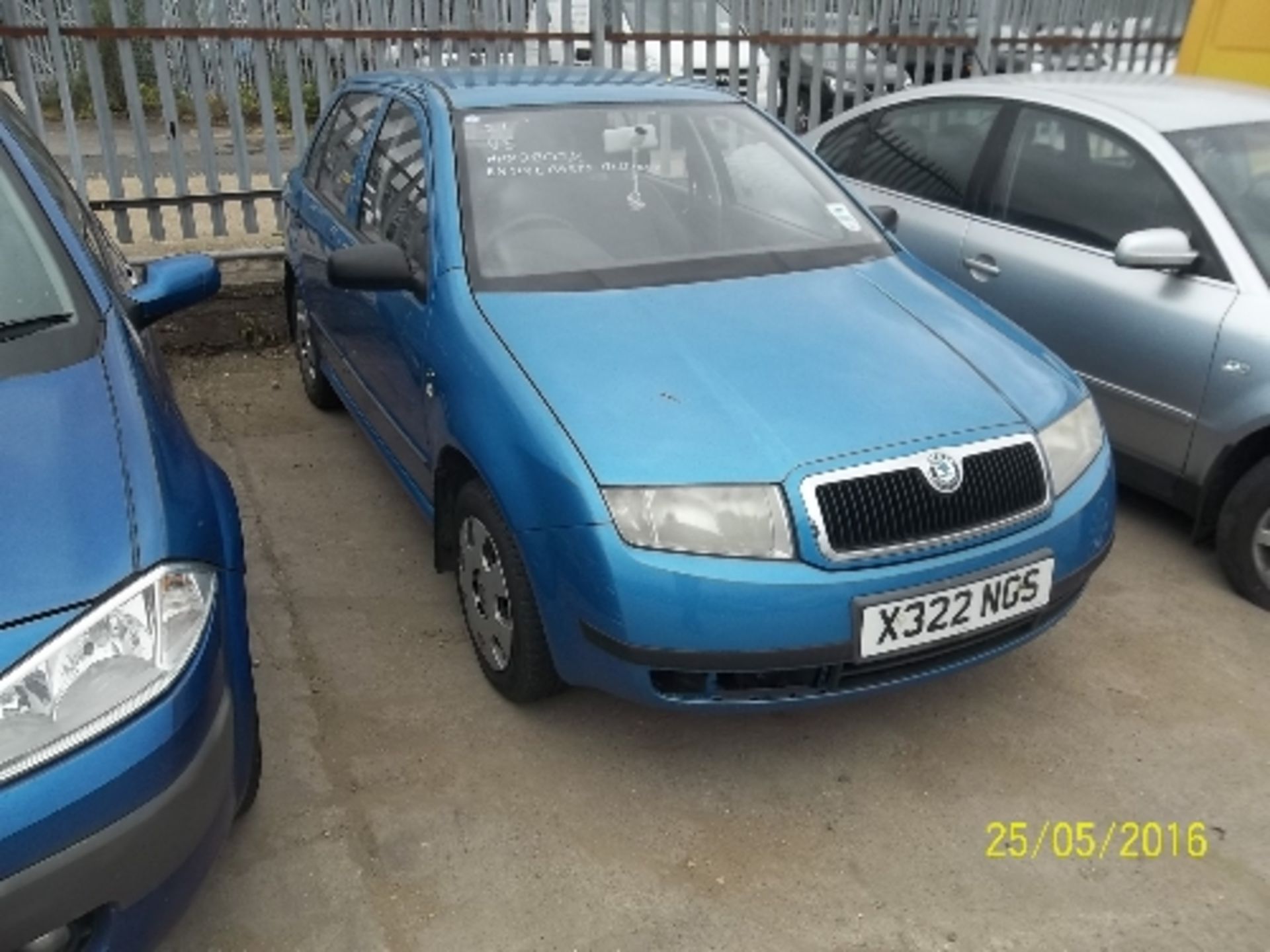 Skoda Fabia Classic - X322 NGS Date of registration: 17.02.2001 1397cc, petrol, manual, blue - Image 2 of 4