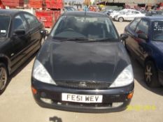 Ford Focus Zetec - FE51 WEV Date of registration: 13.09.2001 1596cc, petrol, manual, black