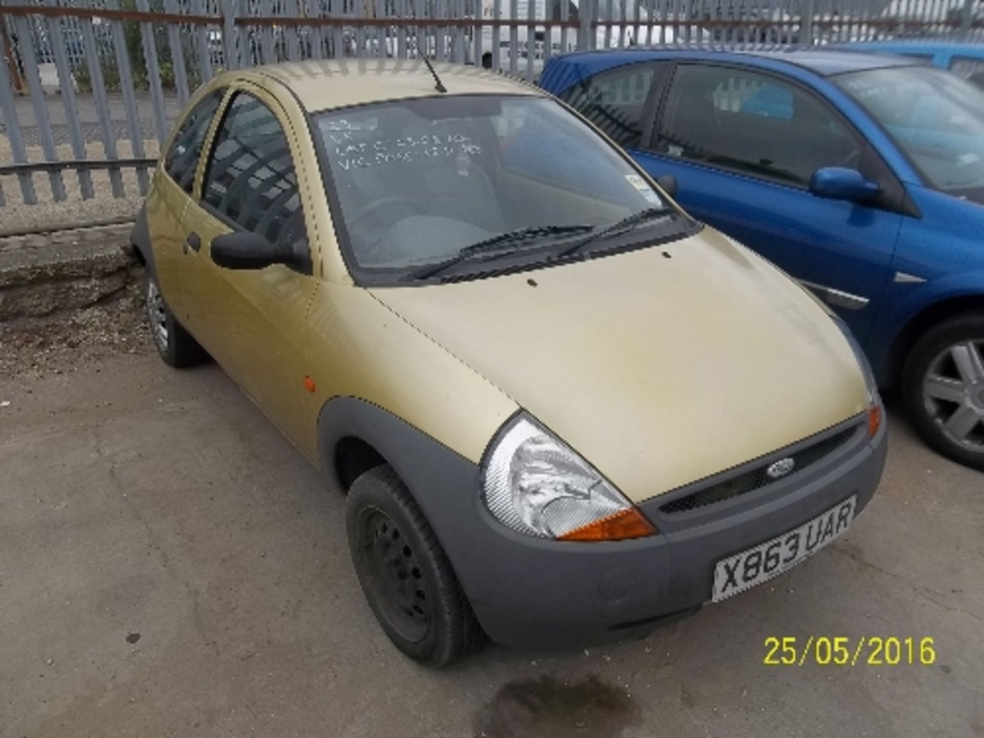 Ford KA - X863 UAR Date of registration: 28.09.2000 1299cc, petrol, manual, gold Odometer reading at - Image 2 of 4