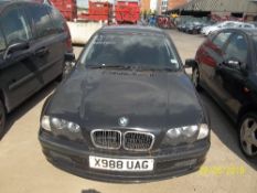 BMW 318I SE Auto - X988 UAG Date of registration: 14.09.2000 1895cc, petrol, auto, black Odometer