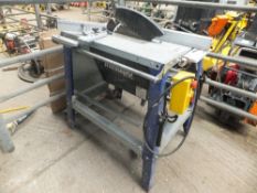 Electric bench saw