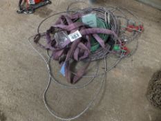 Wire hawser & lifting strops