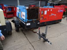 Genset MG30IPSM towed generator 8455 hrs 140096E10009