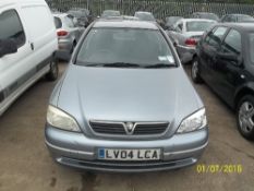 Vauxhall Astra Club - LV04 LCADate of registration: 14.04.20041598cc, petrol, automatic,