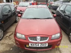 Rover 25 SI 84 - NX54 ZKODate of registration: 28.09.20041396cc, petrol, manual, redOdometer reading