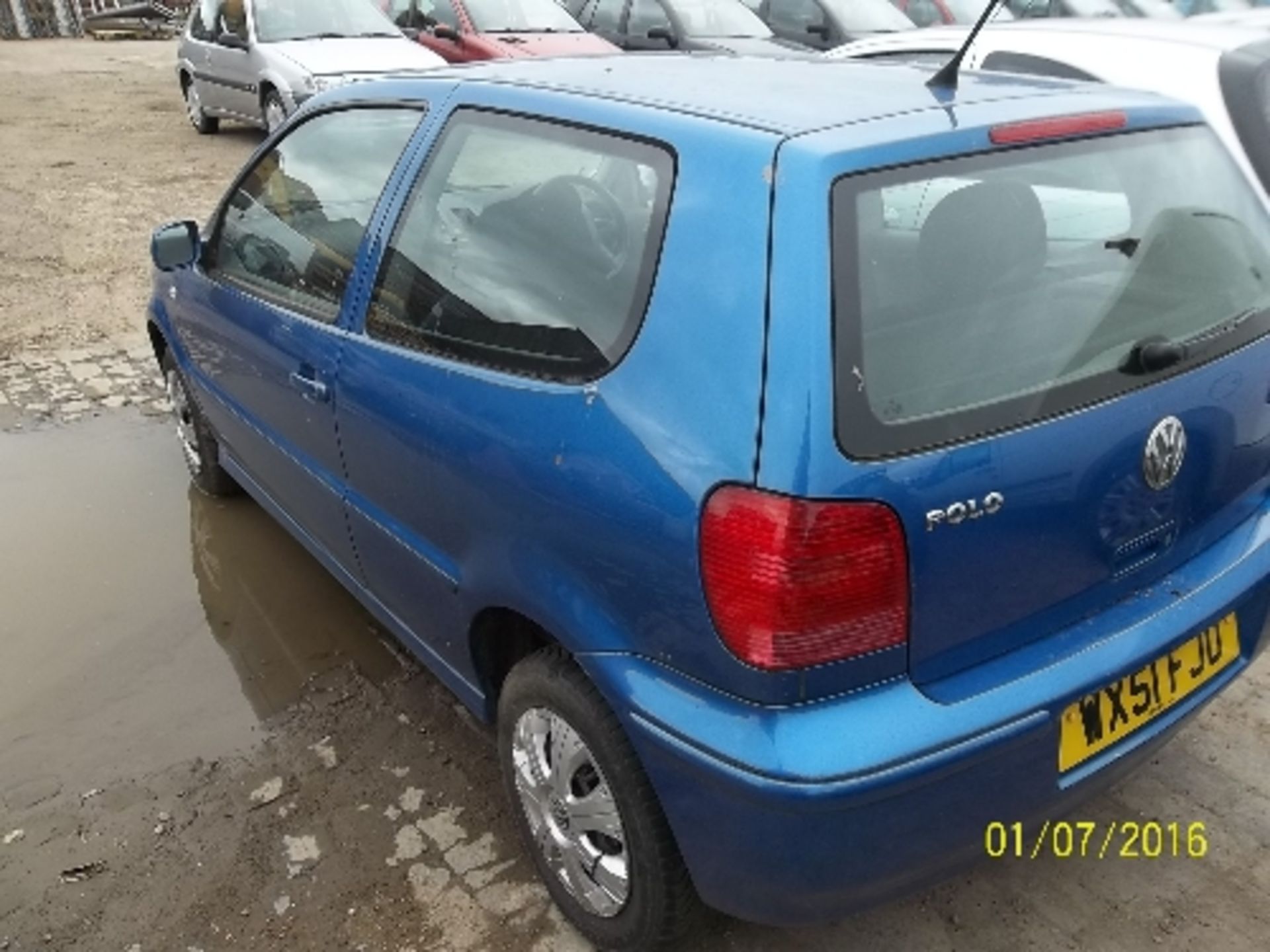 Volkswagen Polo Match - WX51 FJO Date of registration: 30.11.2001 1390cc, petrol, manual, blue - Image 4 of 4