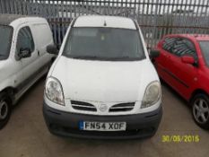 Nissan Kubistar 60 E DCI Panel van - FN54 XOFDate of registration: 03.09.20041461cc, diesel, manual,