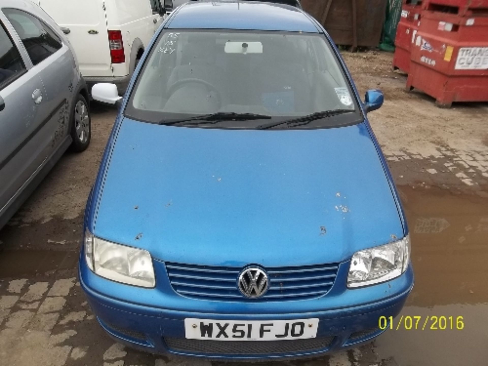 Volkswagen Polo Match - WX51 FJO Date of registration: 30.11.2001 1390cc, petrol, manual, blue