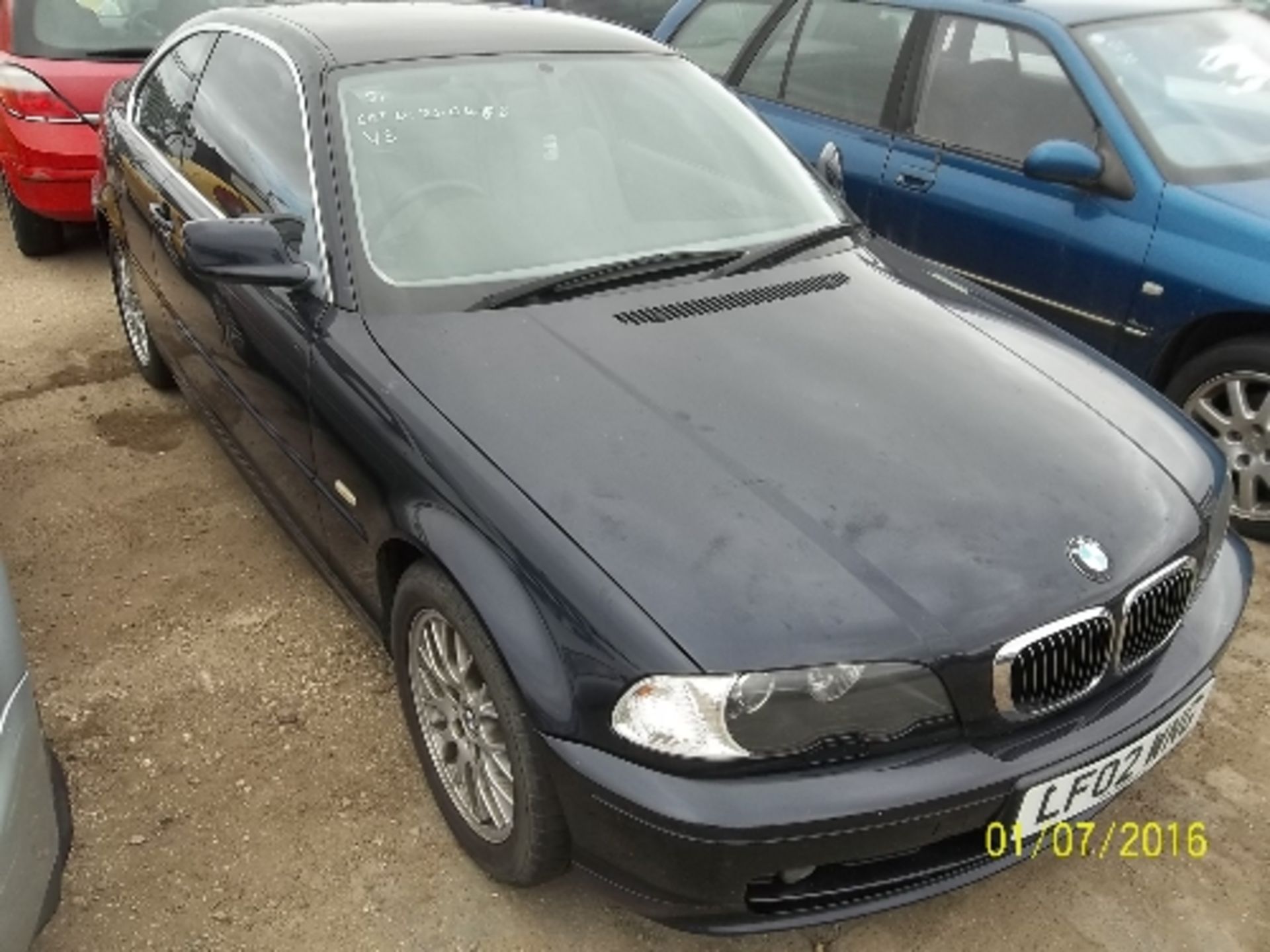 BMW 320 CI SE Coupe - LF02 WNGDate of registration: 02.04.20022171cc, petrol, manual, blueOdometer - Image 2 of 4