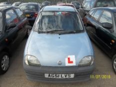 Fiat Seicento S - AG51 LVS Date of registration: 31.01.2002 1108cc, petrol, manual, blue Odometer