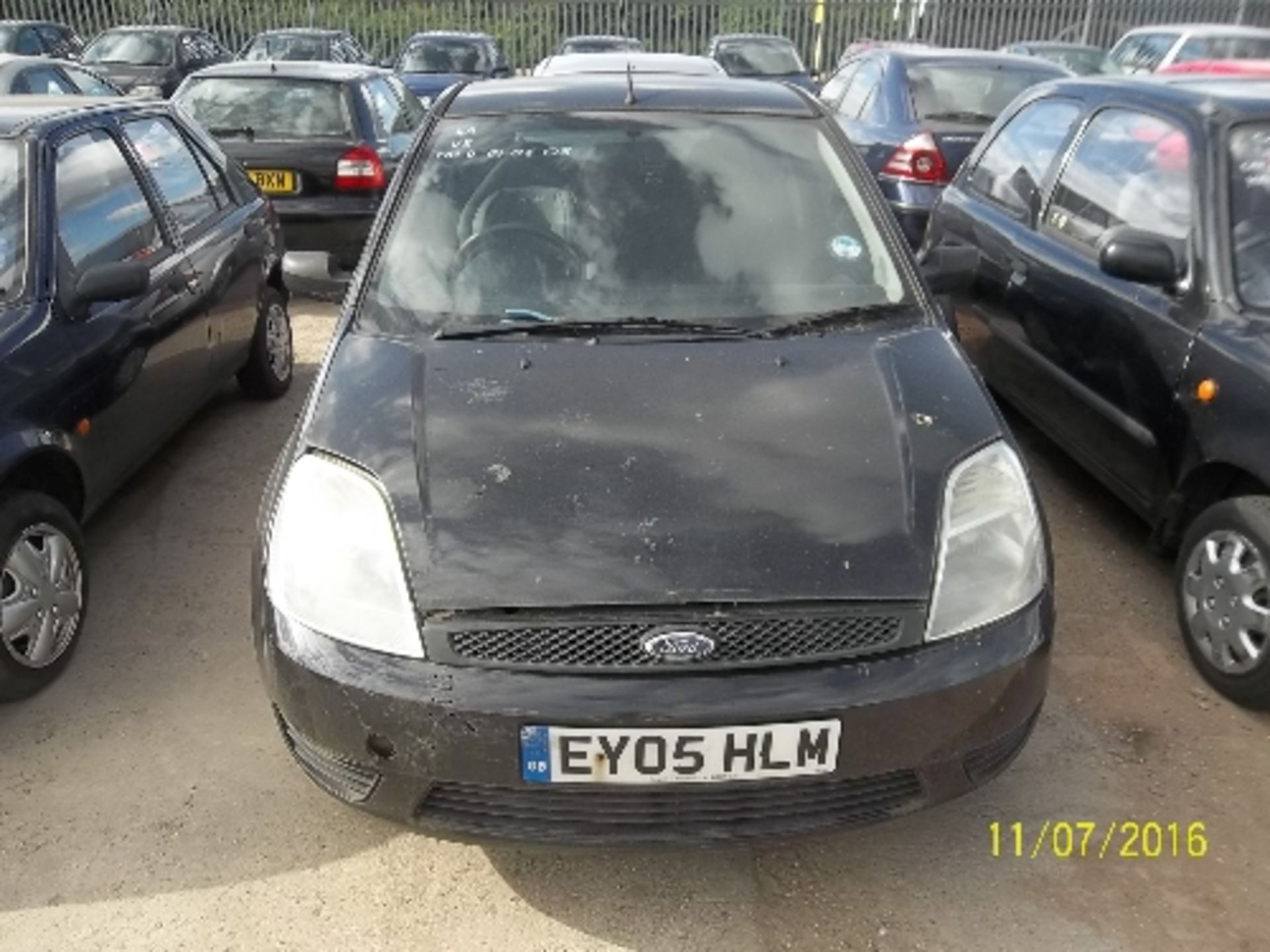 Ford Fiesta Studio - EY05 HLMDate of registration: 01.03.20051242cc, petrol, manual, blackOdometer