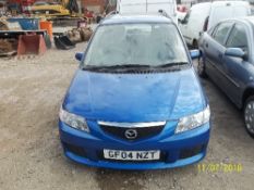 Mazda Premacy GXI - GF04 NZTDate of registration: 31.03.20041839cc, petrol, manual, blueOdometer