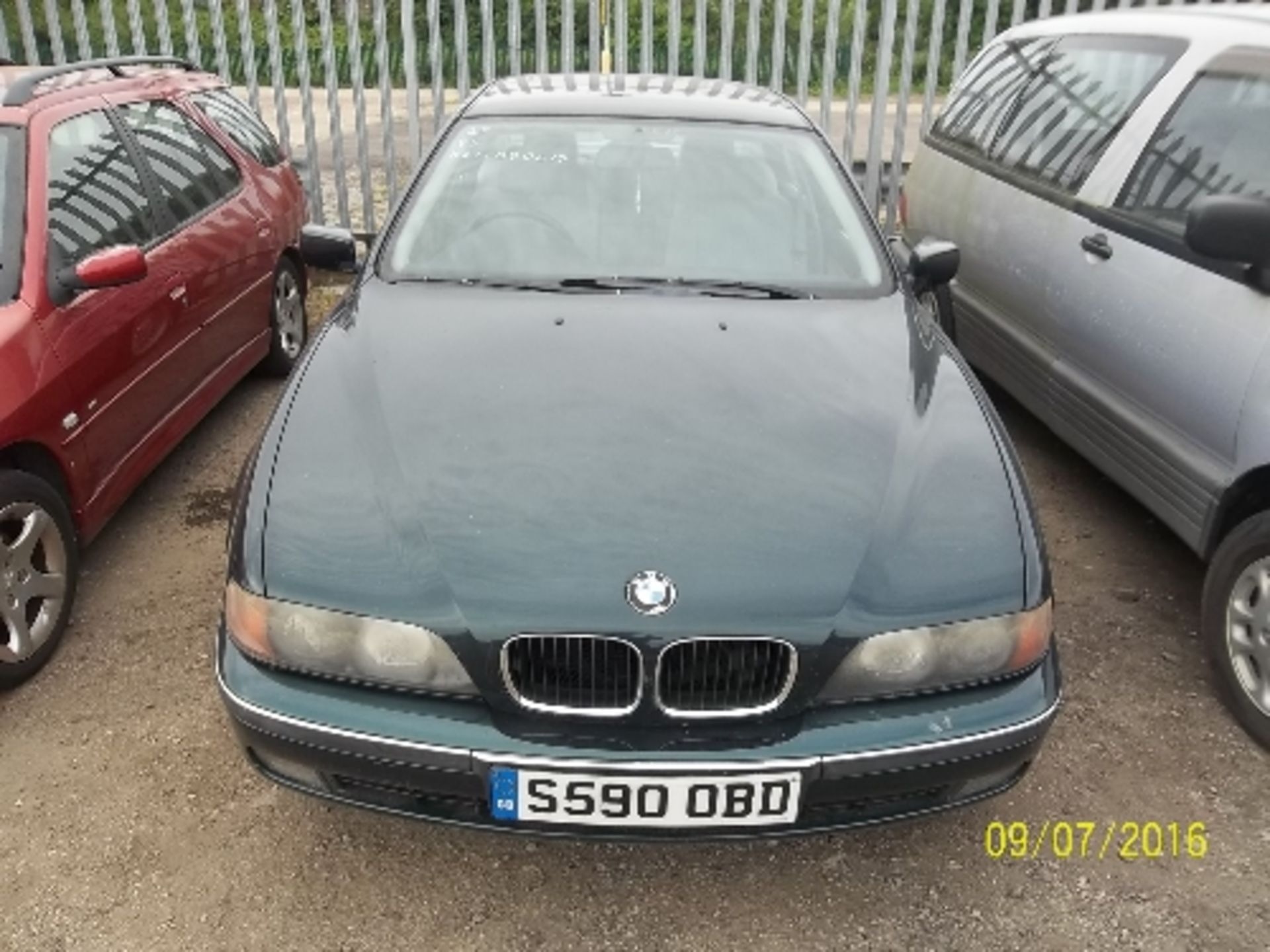 BMW 523 I SE - S590 OBD Date of registration: 11.02.1999 2494cc, petrol, automatic, green Odometer