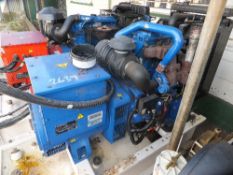 FG Wilson 45kva skid mounted open set Starter module missing This lot is sold on instruction of