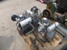 Pallet of single cylinder Kubota engines