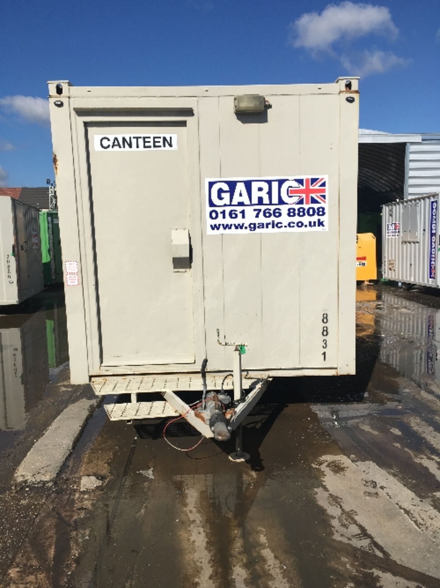 14ft x 8ft 12v welfare unit (Eco cabin) (13877) Fresh water & waste tank, canteen, toilet & drying - Image 28 of 32