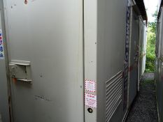 Combi Cabin 24ft x 9ft with toilet, canteen & office 240v (8778) c/w 11kva Sutton generator (