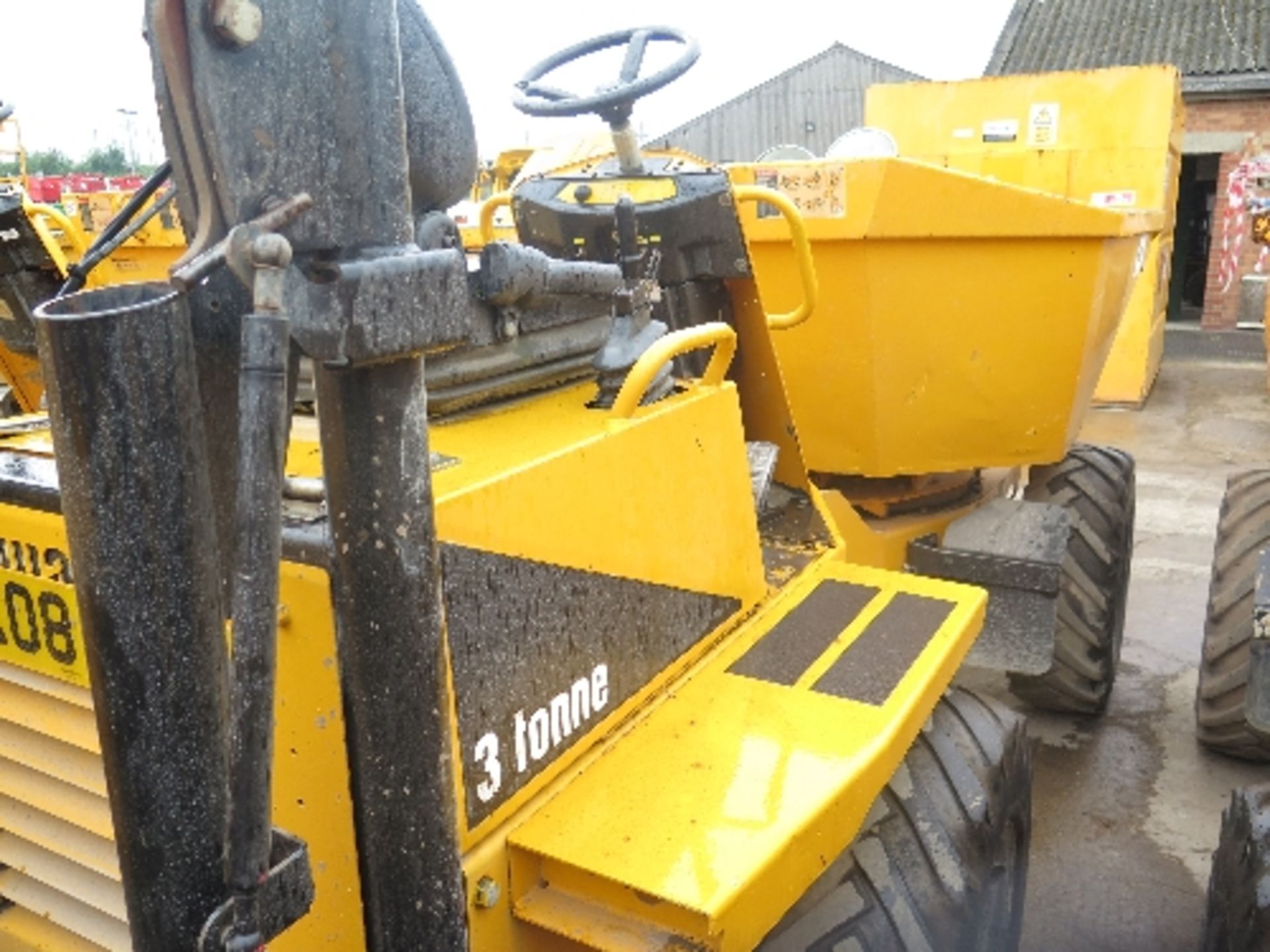 Thwaites 3 tonne power swivel dumper (2008) 5001892 - Image 3 of 5