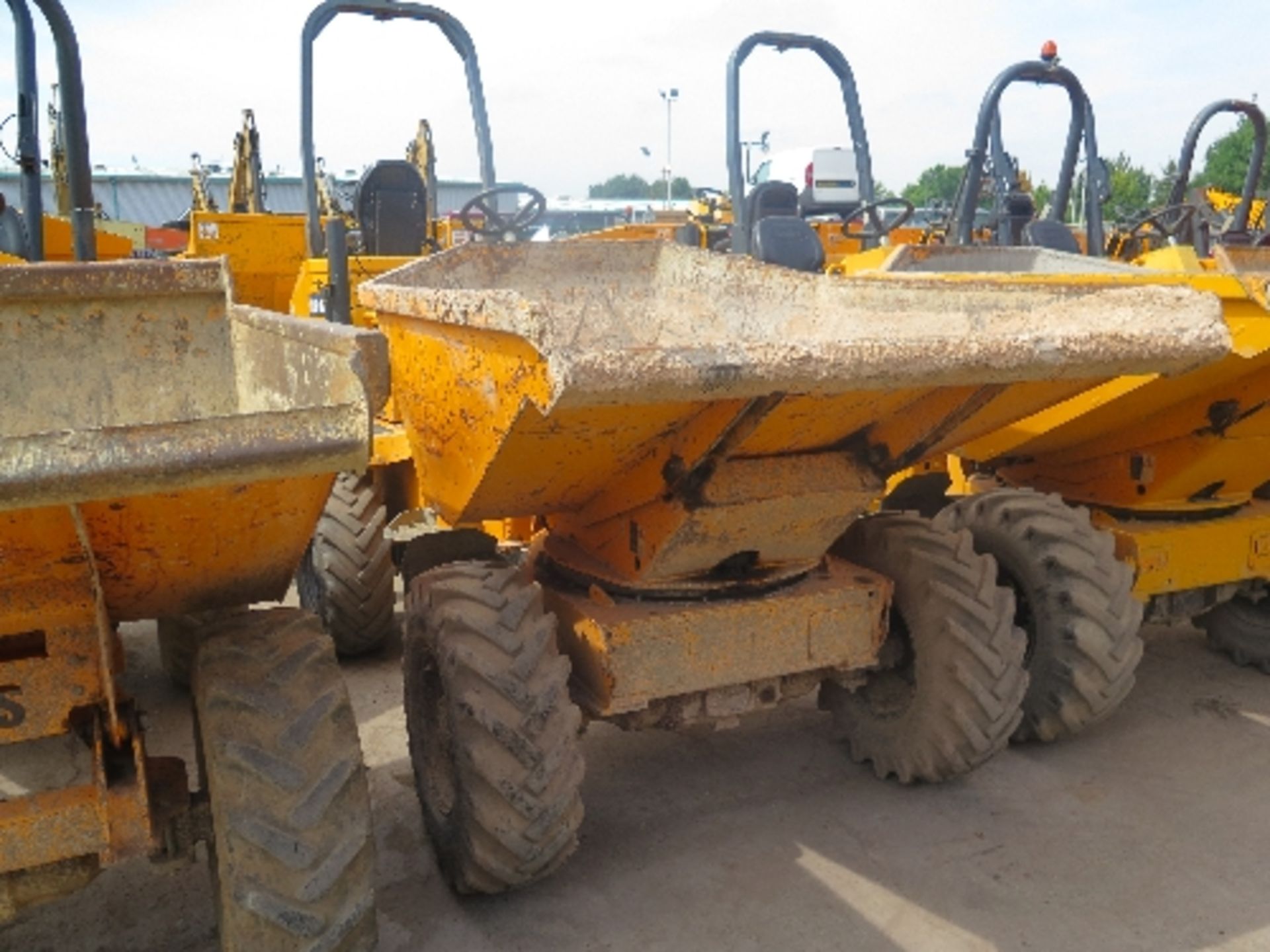 Thwaites 3 tonne power swivel dumper (2008) 5001918 - clock U/S