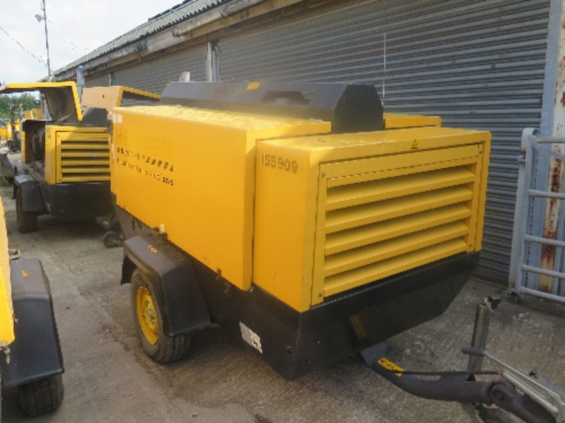 Atlas Copco XAS136 compressor (2007) 1,011 hrs 155909