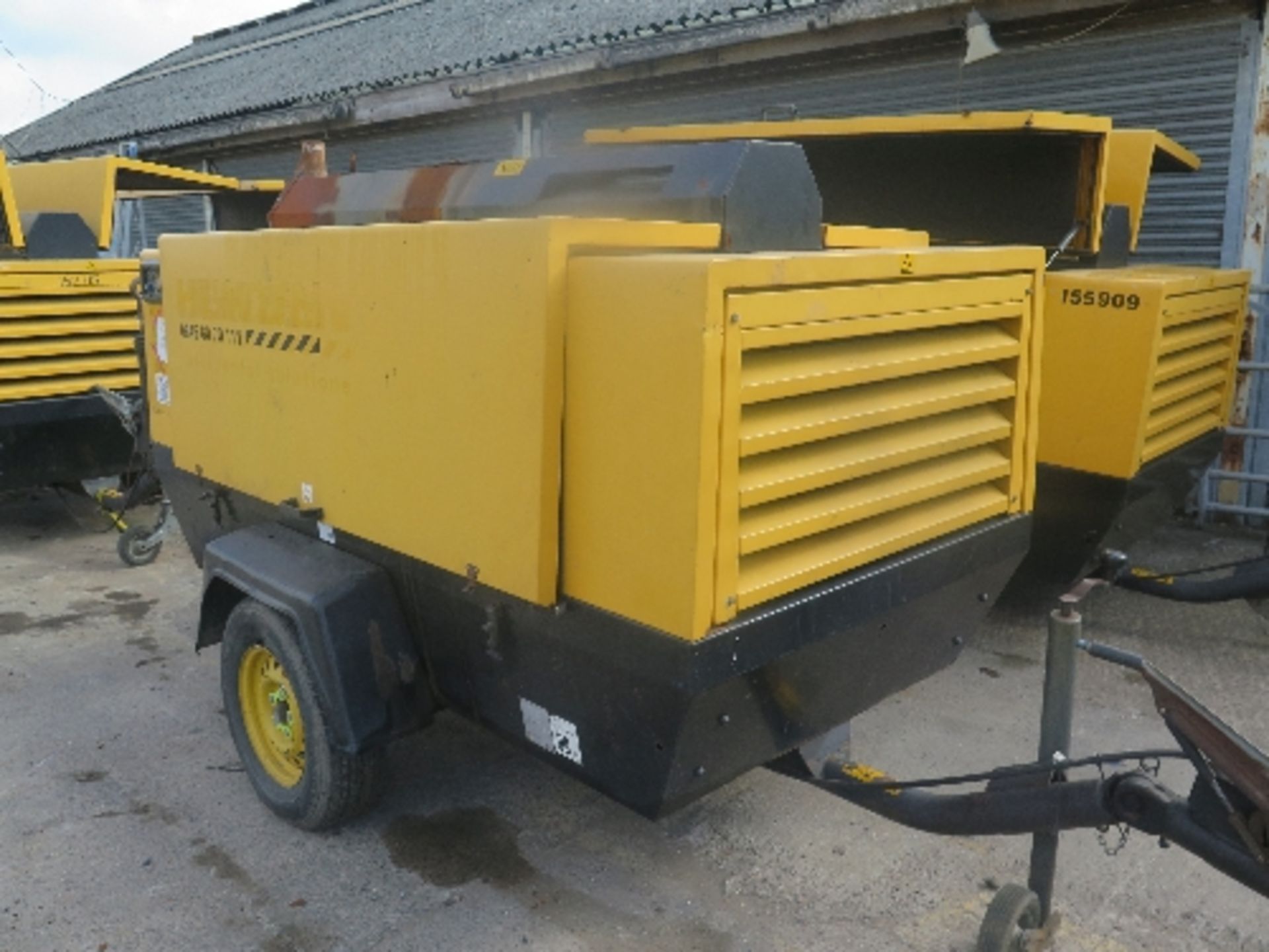 Atlas Copco XAS136 compressor (2007) 2,142 hrs 154429