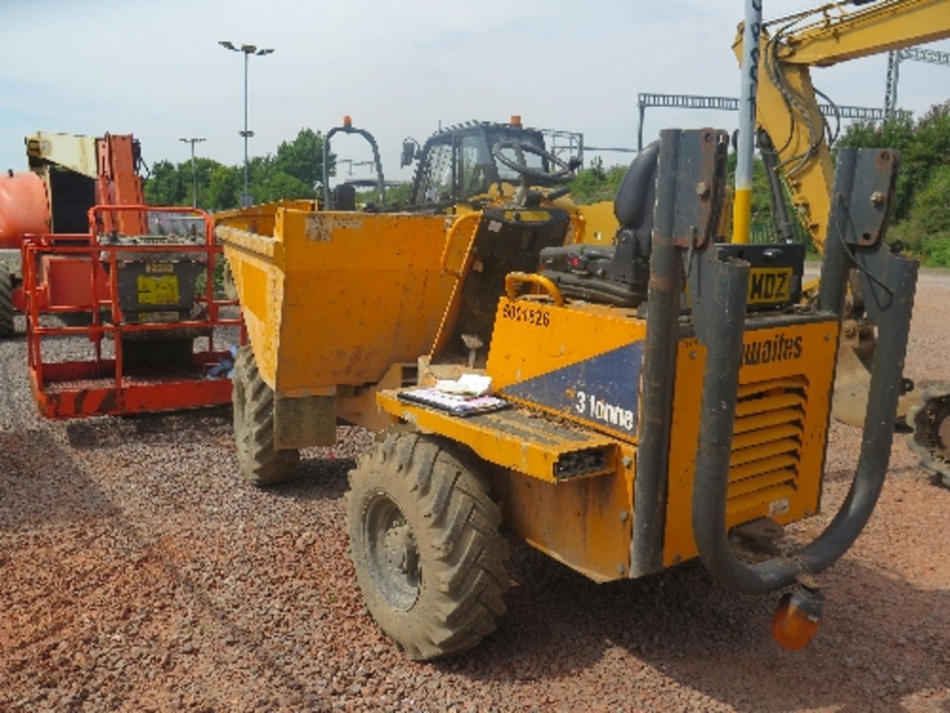 Thwaites 3 tonne dumper (2008) 5001826 - see notes - Image 2 of 4