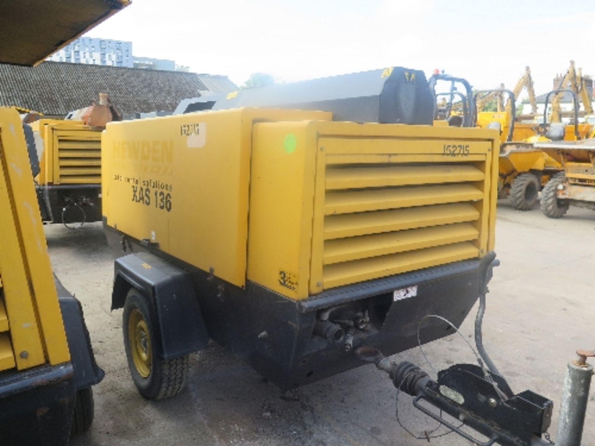 Atlas Copco XAS136 compressor (2007) 4,483 hrs 152715 - Image 2 of 5