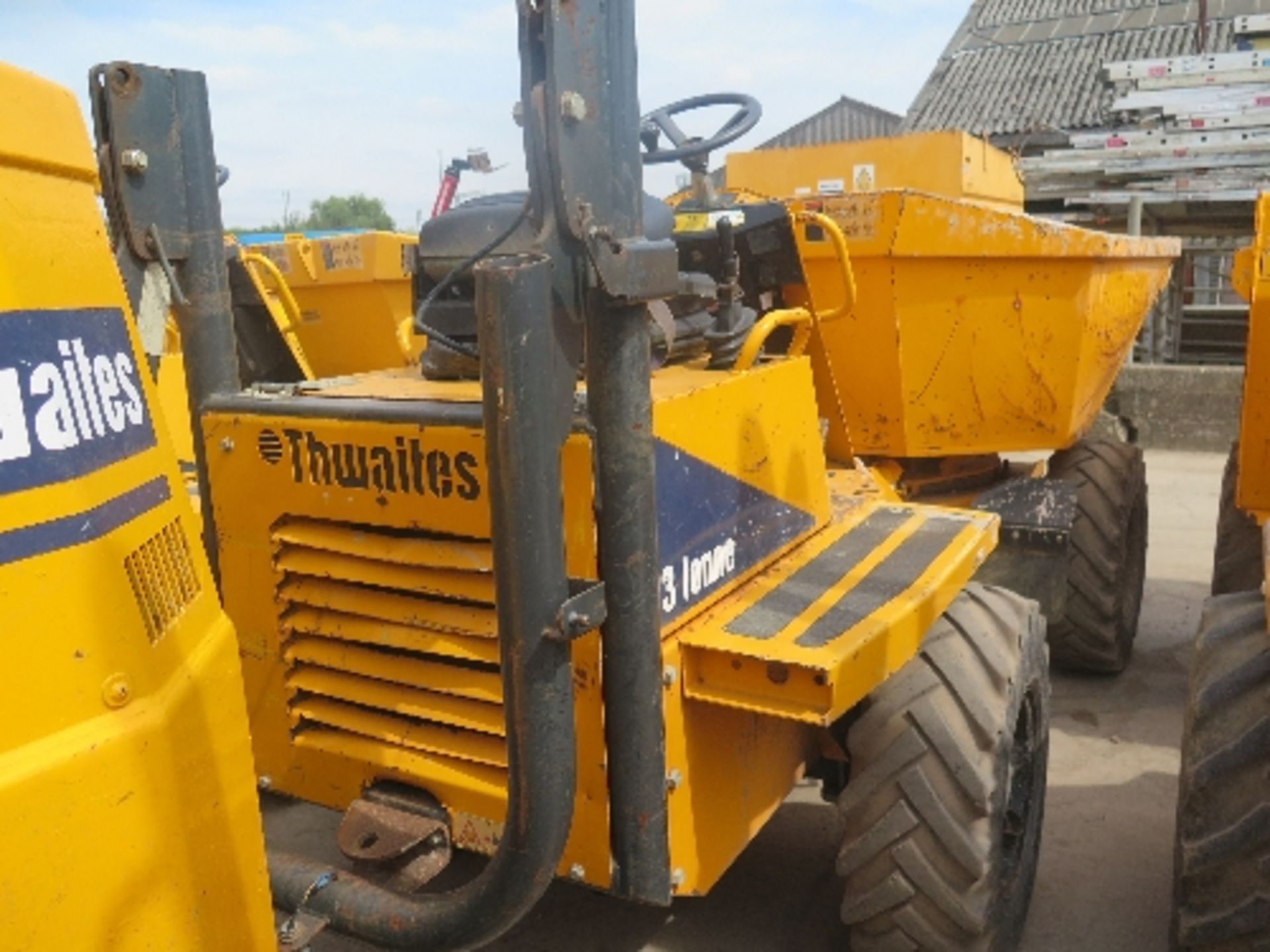 Thwaites 3 tonne power swivel dumper (2008) 5001918 - clock U/S - Image 2 of 4