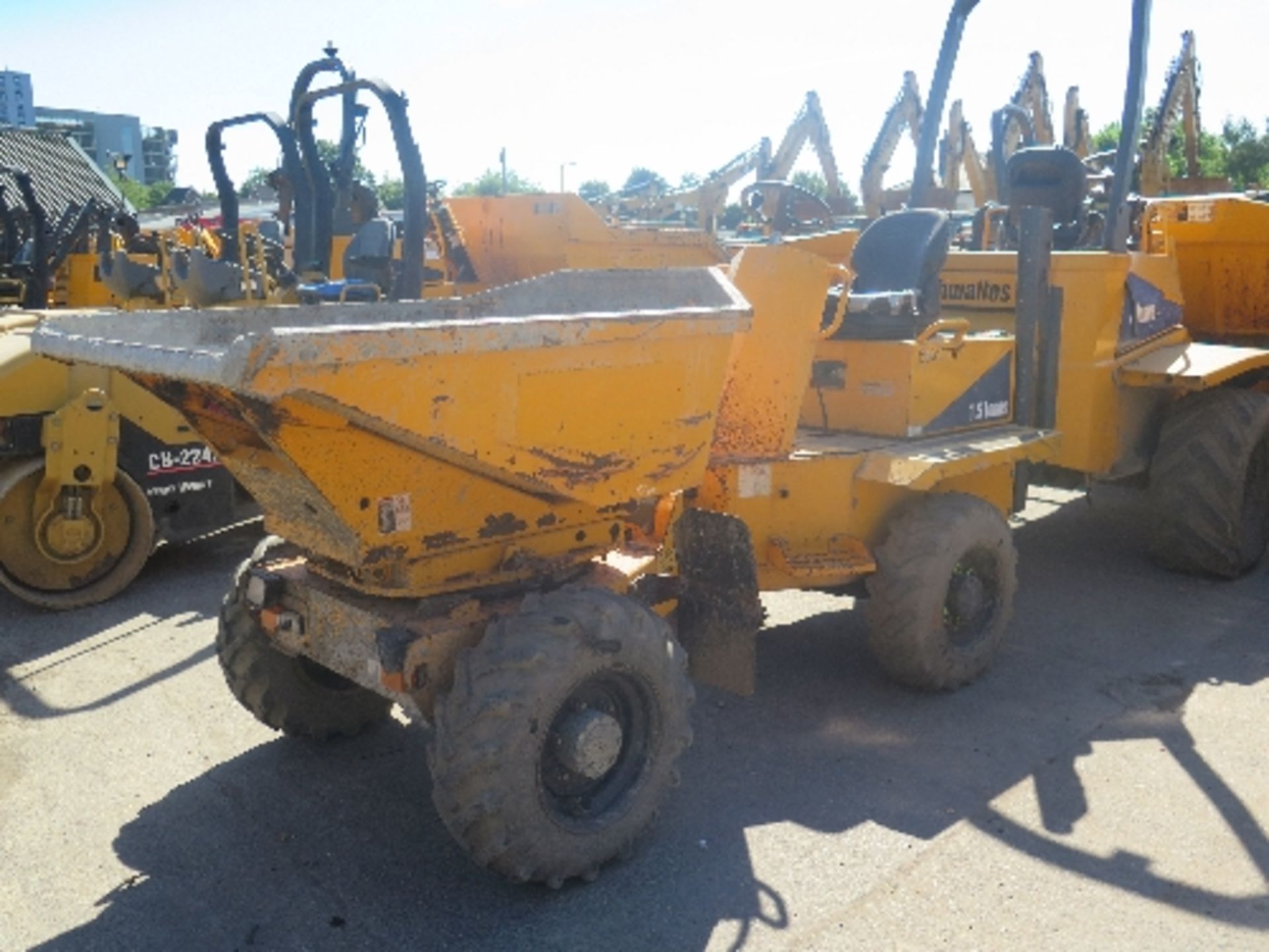 Thwaites 1.5 tonne power swivel HD dumper (2008) 972 hrs 5001770