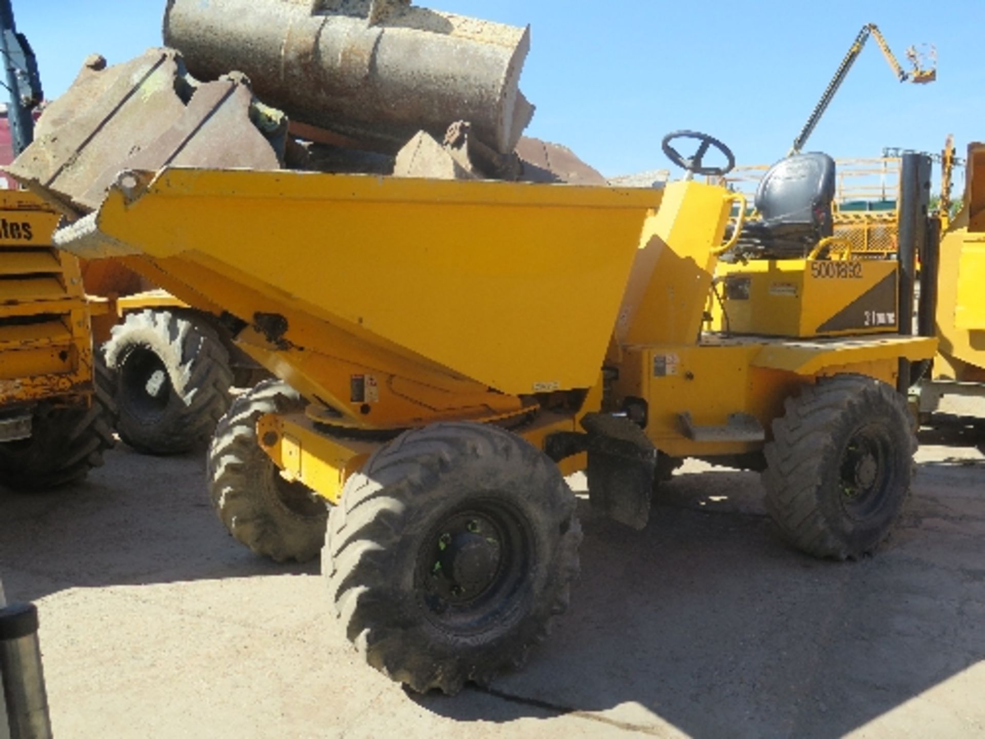 Thwaites 3 tonne power swivel dumper (2008) 5001892