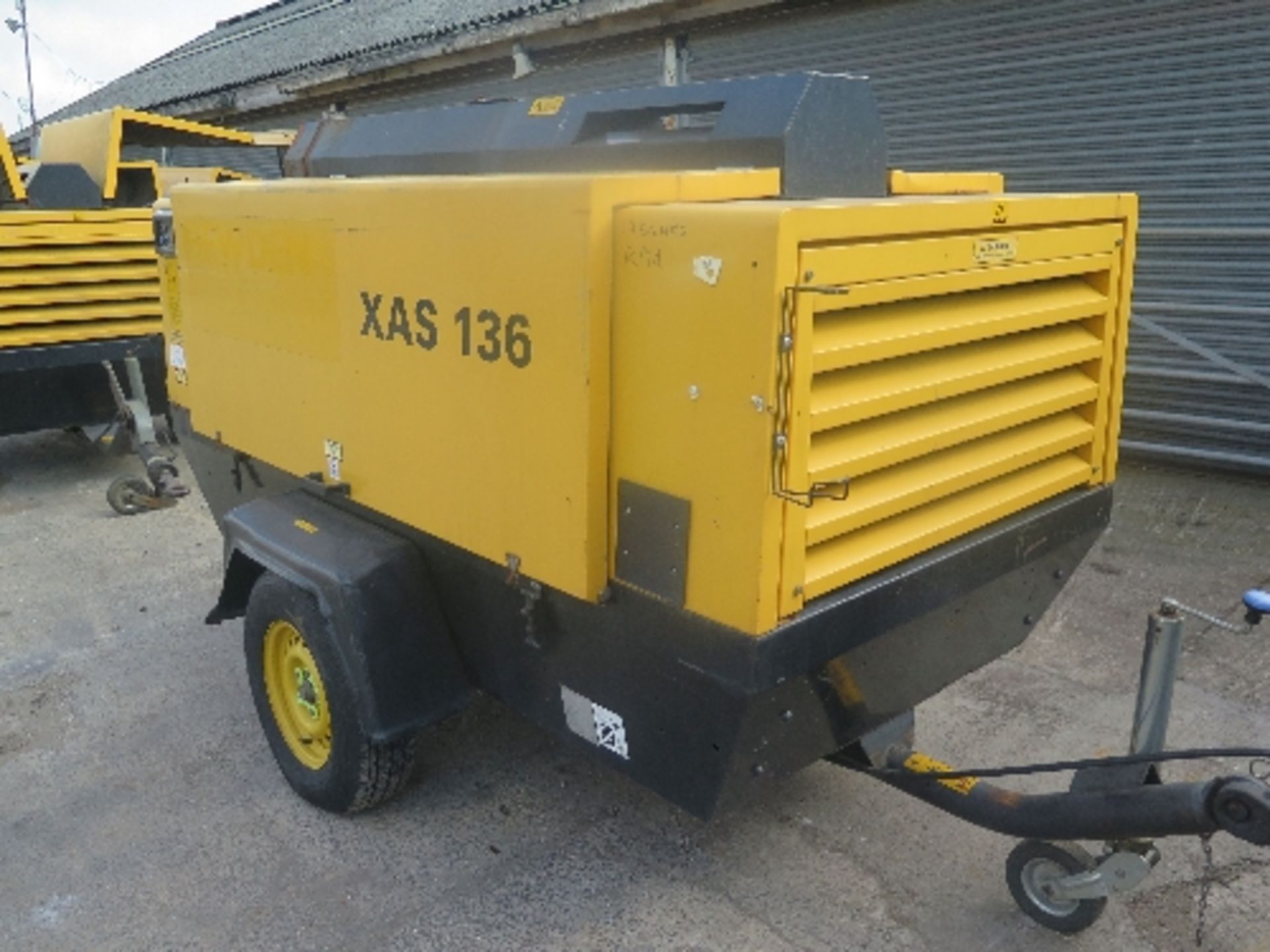 Atlas Copco XAS136 compressor (2006) 1,334 hrs 150551