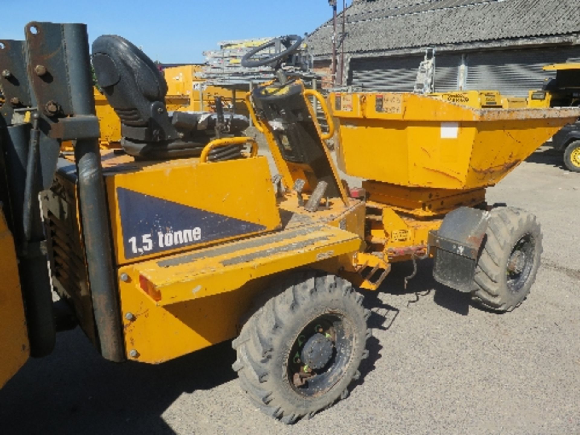 Thwaites 1.5 tonne power swivel HD dumper (2008) 972 hrs 5001770 - Image 2 of 4