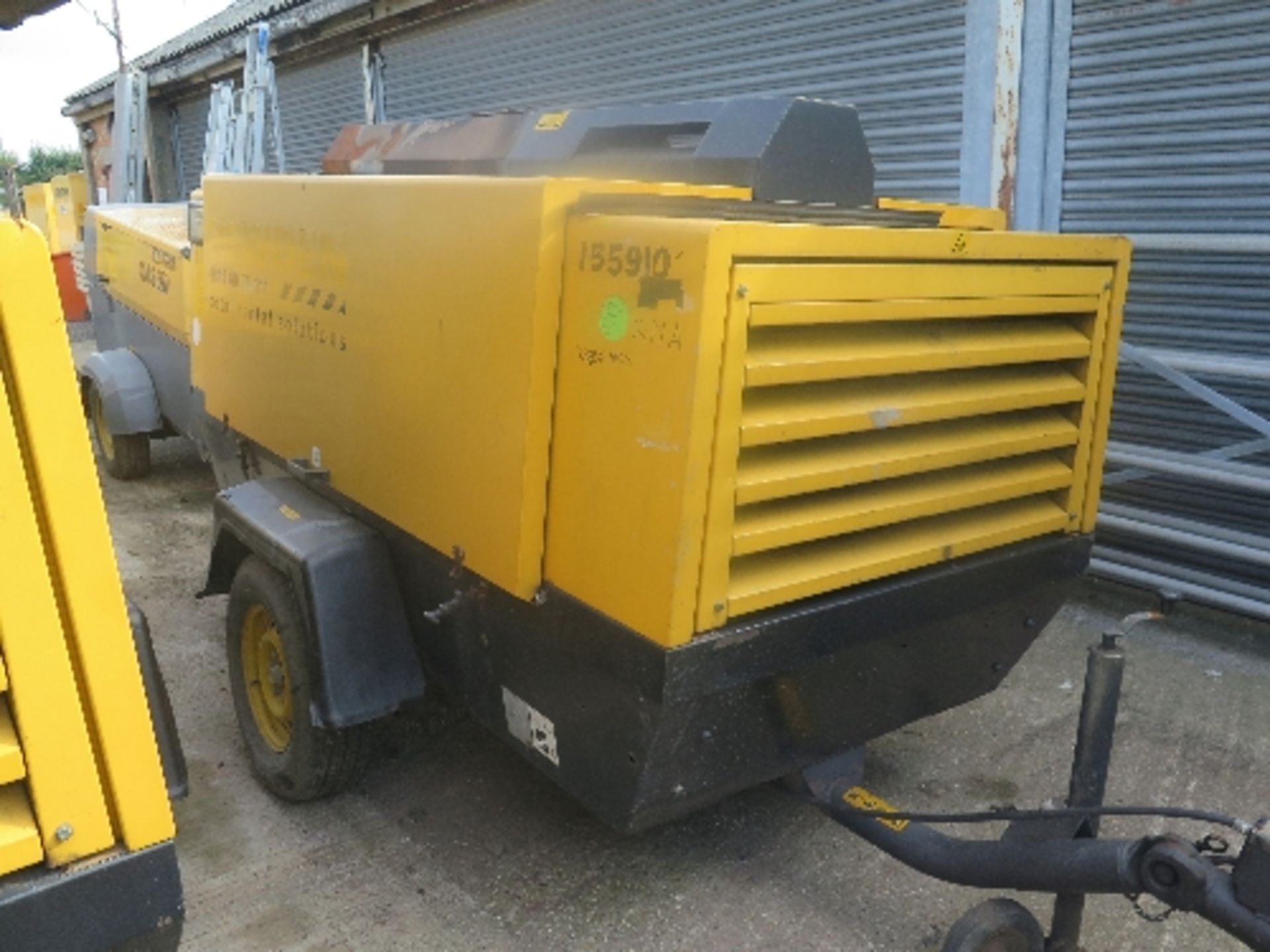 Atlas Copco XAS136 compressor (2007) 2,374 hrs 155910