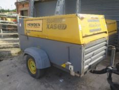 Atlas Copco XAS137 compressor (2008) 2,710 hrs 5004000