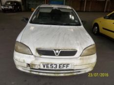 Vauxhall Astra Envoy DTI Car derived van - VE53 EFF Date of registration: 01.12.2003 1686cc, diesel,