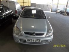 Citroen Xsara LX 8V - GK54 UPX Date of registration: 11.09.2004 1360cc, petrol, manual, grey