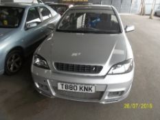 Vauxhall Astra SRI 16V - T880 KNK Date of registration: 11.06.1999 1998cc, petrol, manual, silver