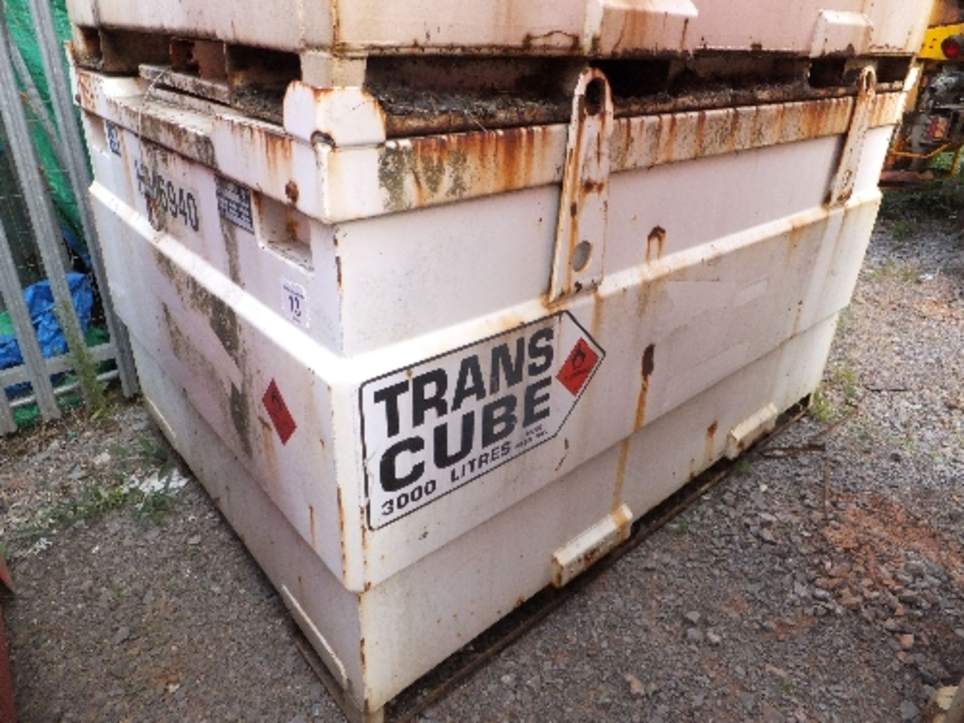 Western Transcube 3000 litre bunded fuel tank HM6940