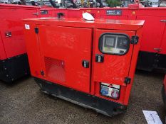 FG Wilson Perkins 20 kva generator, 15,663 hours, HF6113, runs