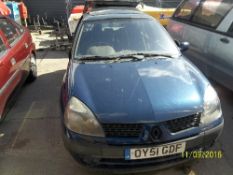 Renault Clio Expression+ DCI 65 - OY51 GDFDate of registration: 16.10.20011461cc, diesel, manual,