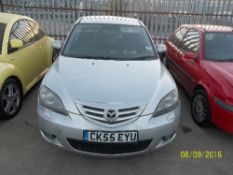 Mazda 3 TS - CK55 EYU Date of registration: 30.09.2005 1598cc, petrol, manual, silver Odometer