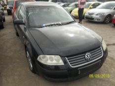 Volkswagen Passat Sport 20V Turbo - OU51 EWD Date of registration: 01.11.2001 1781cc, petrol,