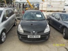 Renault Clio Expression - GN06 DXC Date of registration: 01.03.2006 1598cc, petrol, black Odometer