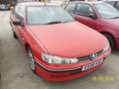 Peugeot 406 L - V598 KBA Date of registration: 31.01.2000 1761cc, petrol, manual, red Odometer