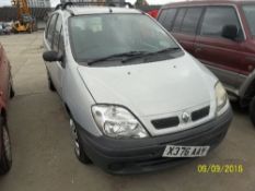 Renault Megane Scenic 16V - X376 AAY Date of registration: 29.09.2000 1390cc, petrol, manual, silver