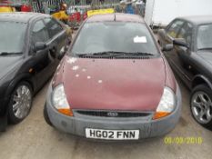 Ford KA - HG02 FNN Year of manufacture: 2002 Date of first registration in UK: 17.10.2005 1299cc,