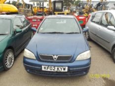 Vauxhall Astra Club 8V - KF02 KYWDate of registration: 27.03.20021598cc, petrol, manual,
